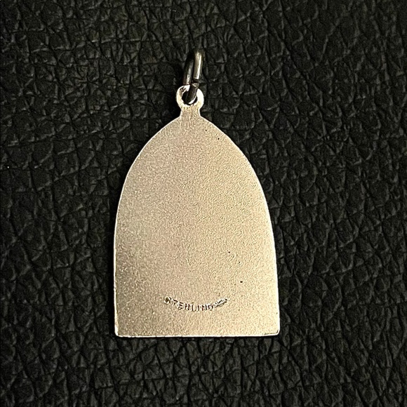 Sterling Silver pendant Virgin Mary baby Jesus - Picture 3 of 3